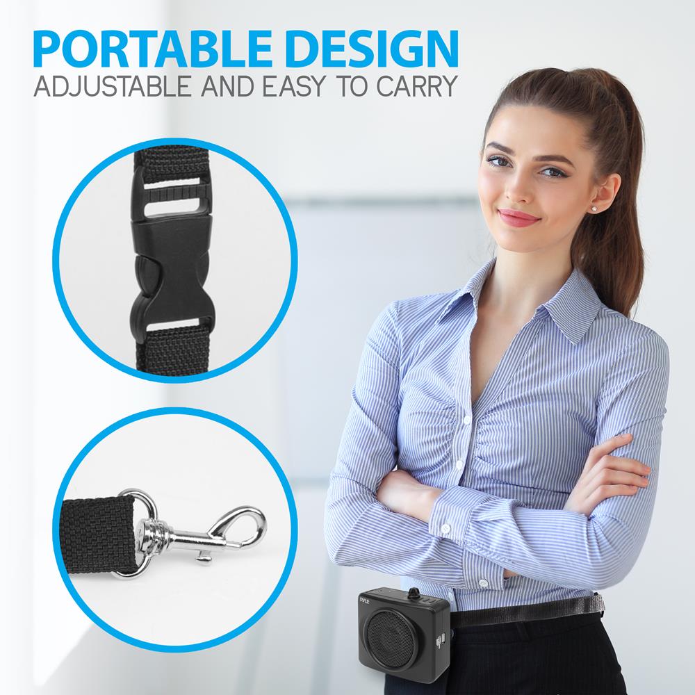 product image number 5 for Pyle Waist-Band Portable Pa System