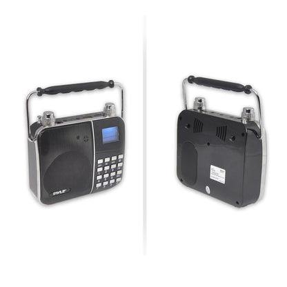 Portable Karaoke Speaker System, Sing-Along Display, Rechargeable Battery