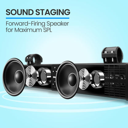 product image number 5 for Pyle Atv/Utv Powersports Soundbar System