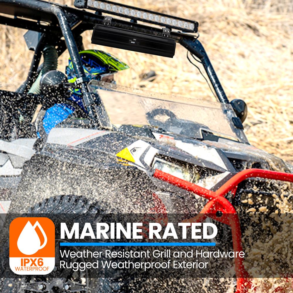 product image number 6 for Pyle Atv/Utv Powersports Soundbar System