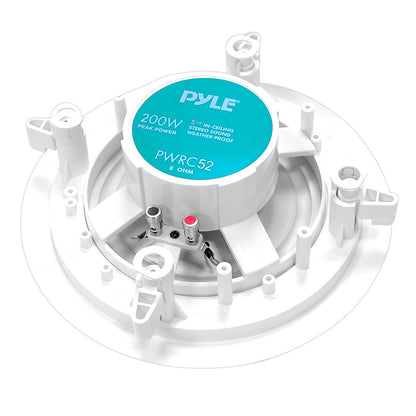 product image number 3 for Pyle 5.25'' Waterproof Home Ceiling Speaker