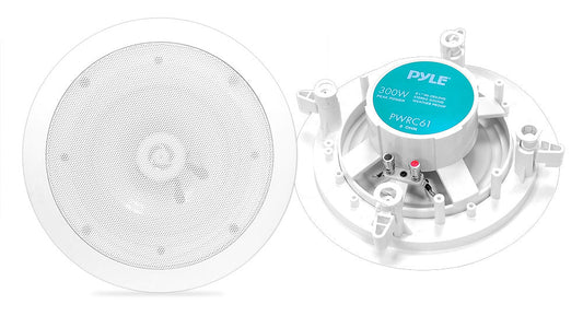 product image number 1 for Pyle 6.5'' Waterproof Home Ceiling Speakers