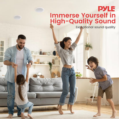 product image number 2 for Pyle 6.5'' Waterproof Home Ceiling Speaker