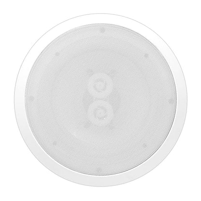 8" Weatherproof Ceiling Speaker 400W Marine Grade White