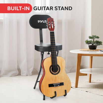 Siège de guitare avec coussin rembourré 