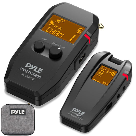 Wireless Guitar System - Clear Sound, 35m Range, Rechargeable Battery