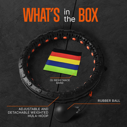 product image number 2 for SQUATZ Detachable Hula-Hoop And Elastic Ring Se