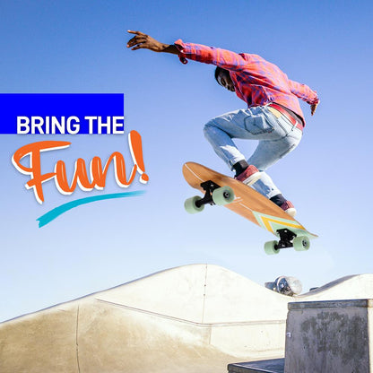 product image number 4 for SereneLife Canadian Maple Deck Skateboard