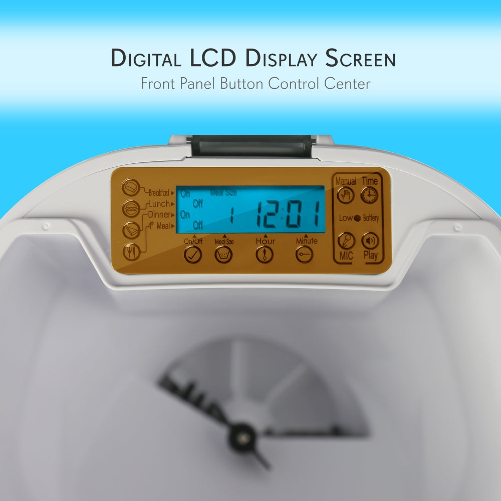 product image number 2 for SereneLife Electronic Pet Food Auto Feeder