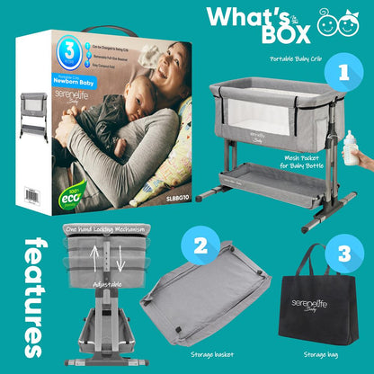 product image number 2 for SereneLife Portable Crib For Newborn Baby