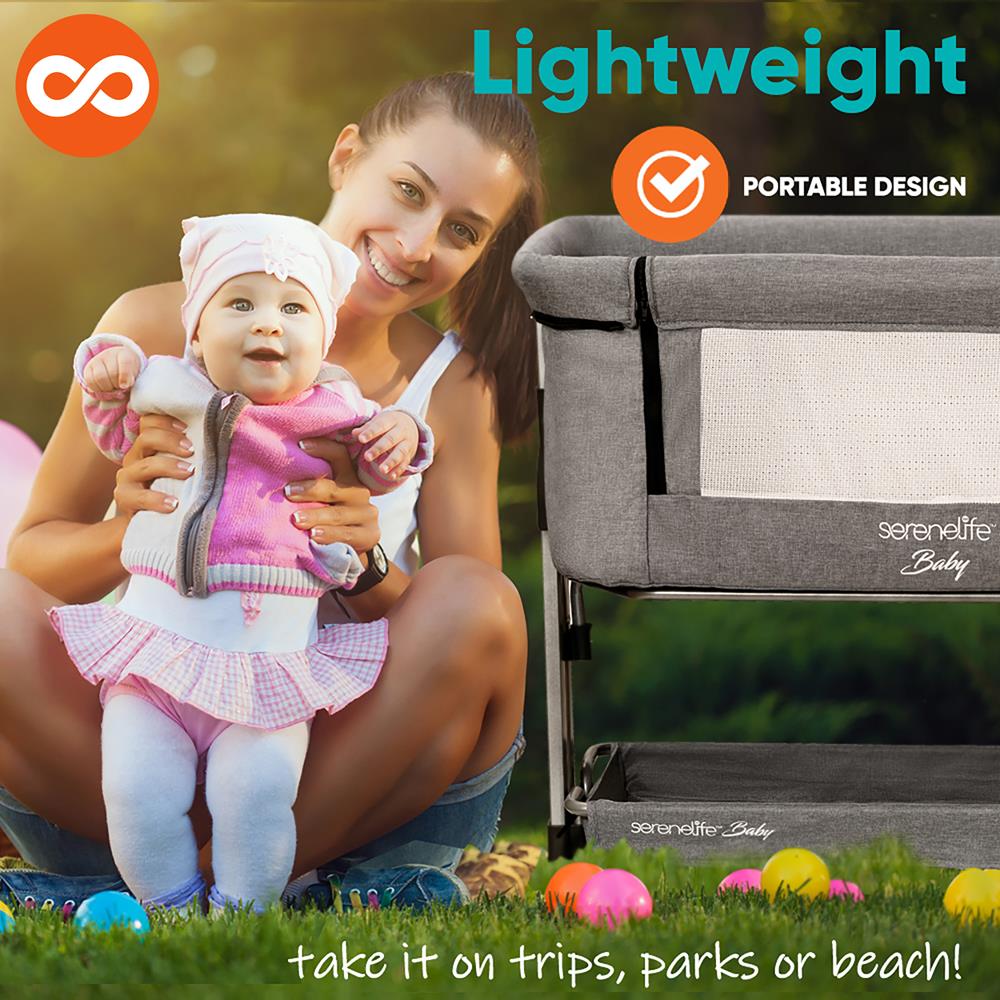 product image number 4 for SereneLife Portable Crib For Newborn Baby