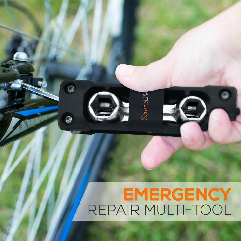 product image number 3 for SereneLife Bicycle & Flat Tire Repair Tool Kit
