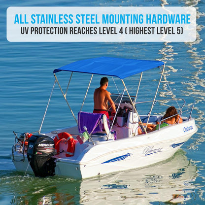 product image number 5 for SereneLife 4 Bow Bimini Top