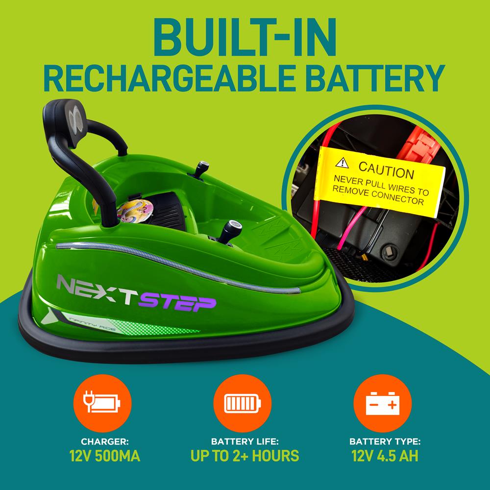 product image number 3 for SereneLife 360° Spinning Kids Bumper Car