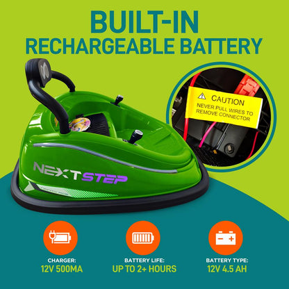 product image number 3 for SereneLife 360° Spinning Kids Bumper Car