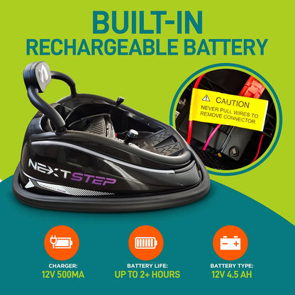 360¬∞ Spinning Kids Bumper Car