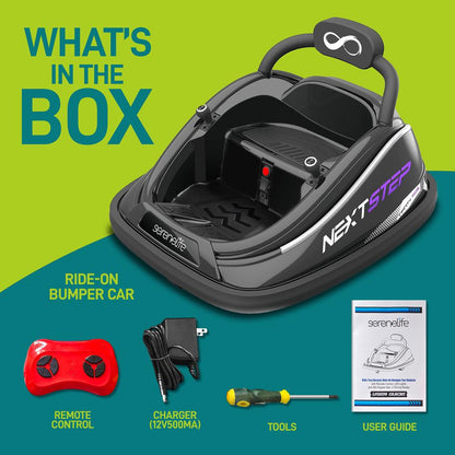 360¬∞ Spinning Kids Bumper Car