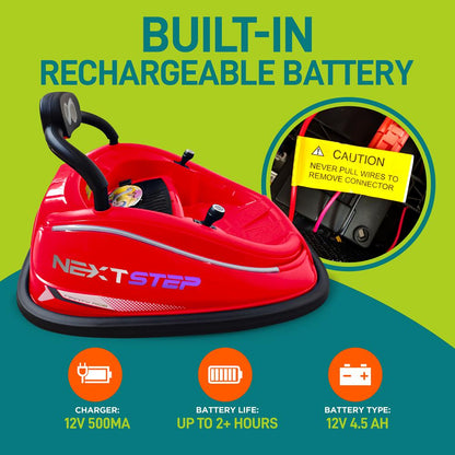 product image number 3 for SereneLife 360° Spinning Kids Bumper Car