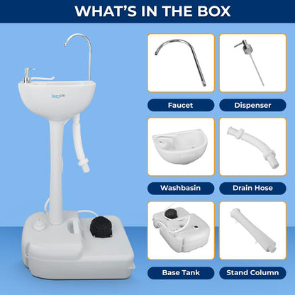 Outdoor Portable Water Faucet Station