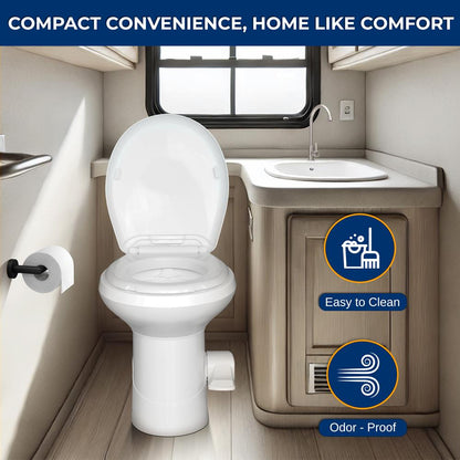 Portable Gravity Flush Toilet