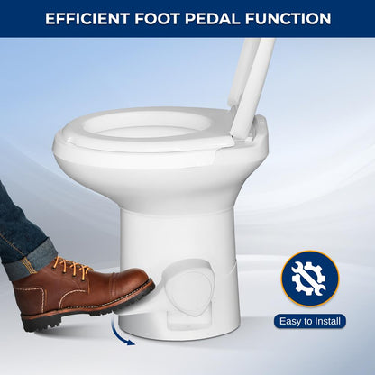 Portable Gravity Flush Toilet