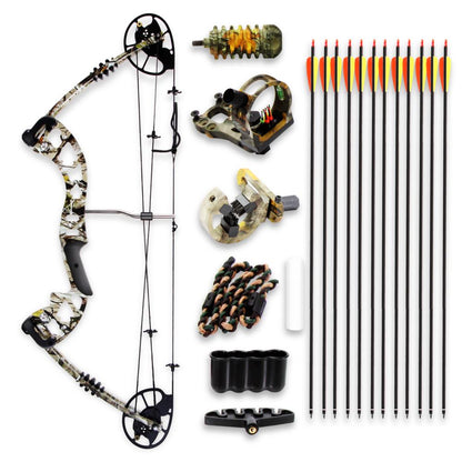 product image number 1 for SereneLife Compound Bow & Arrow Accessory Kit