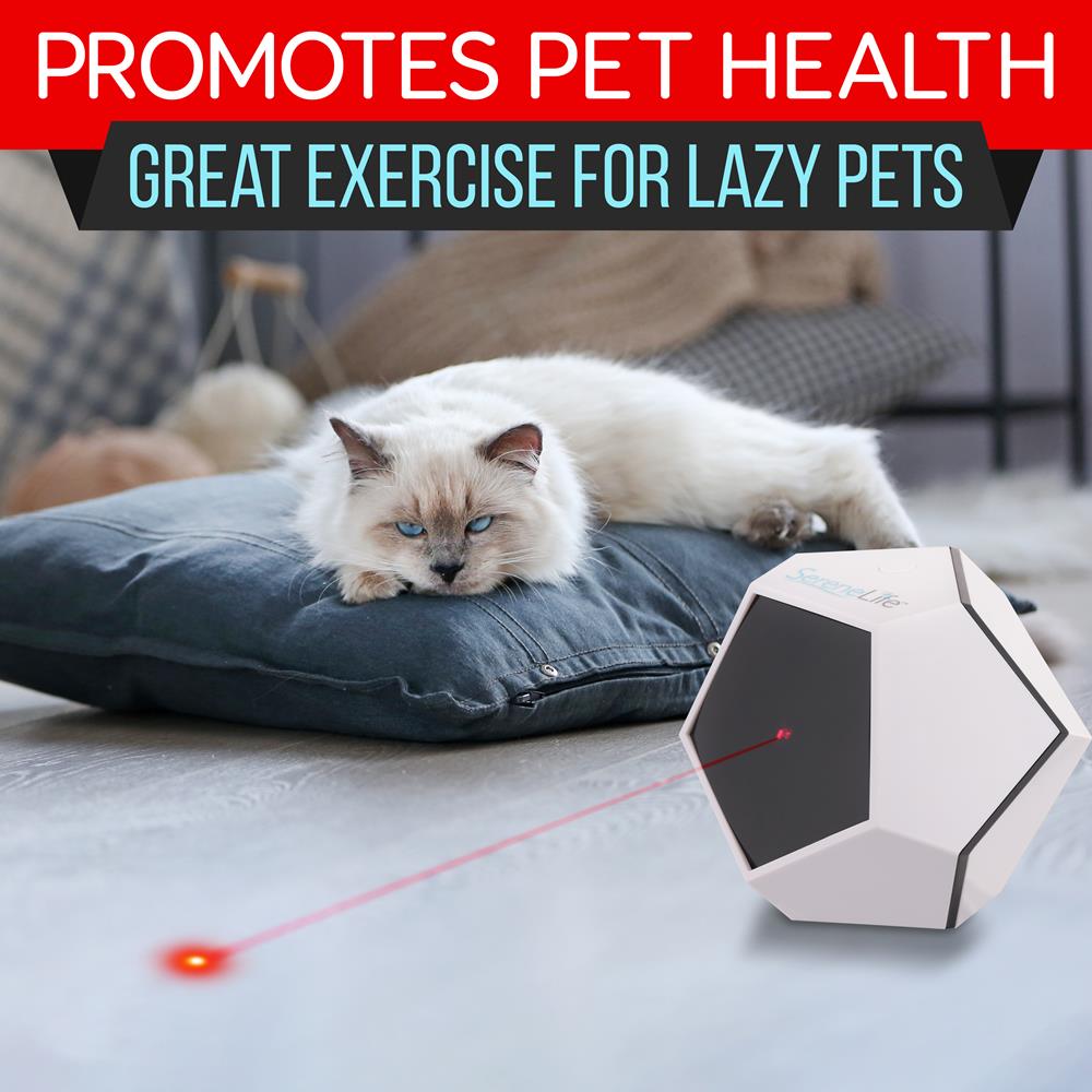 product image number 6 for SereneLife Smart Interactive Pet Laser Pointer Toy