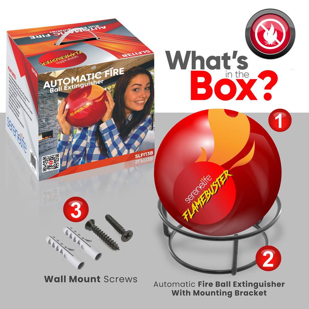 product image number 7 for SereneLife Fire Ball Extinguisher
