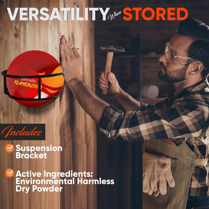 product image number 4 for SereneLife Fire Ball Extinguisher