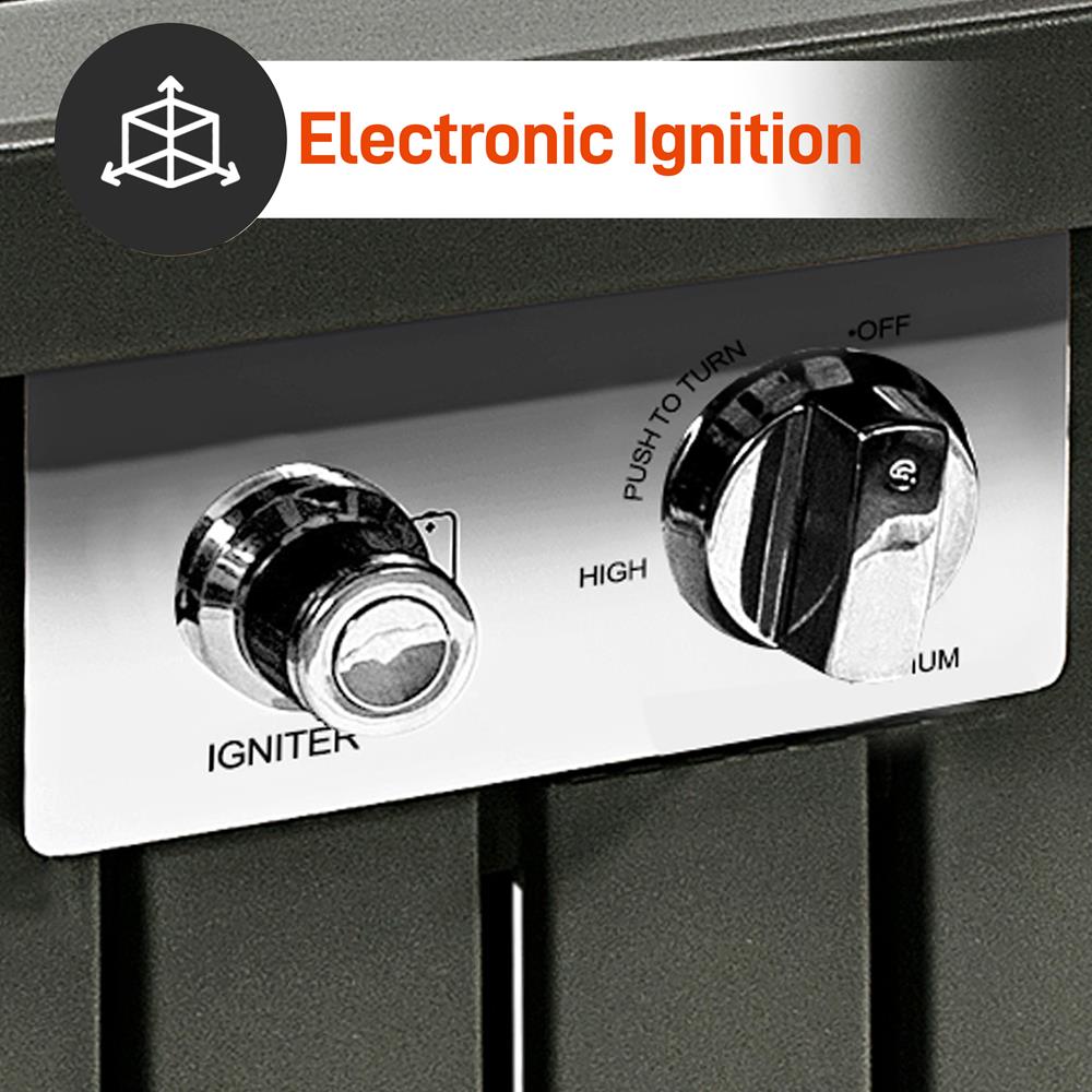 product image number 3 for SereneLife Propane Gas Fire Pit