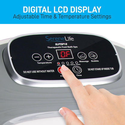 product image number 2 for SereneLife Sauna Therapy Foot Massager