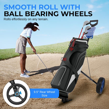 2-Wheel Golf Push Cart