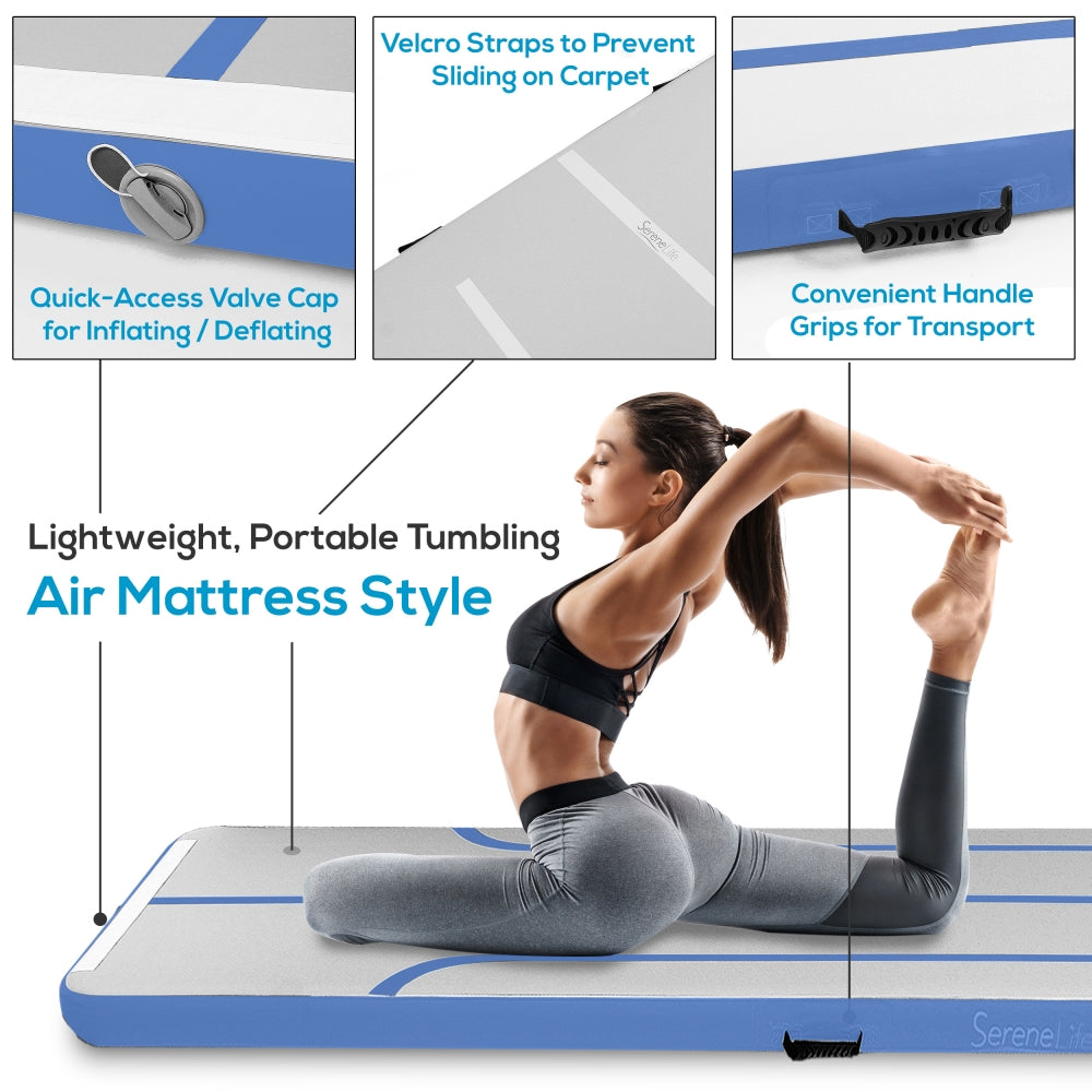 product image number 3 for SereneLife Tumbling Gymnastics Inflatable Air Mat