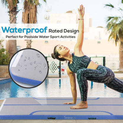 product image number 4 for SereneLife Tumbling Gymnastics Inflatable Air Mat