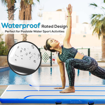 product image number 4 for SereneLife Tumbling Gymnastics Inflatable Air Mat