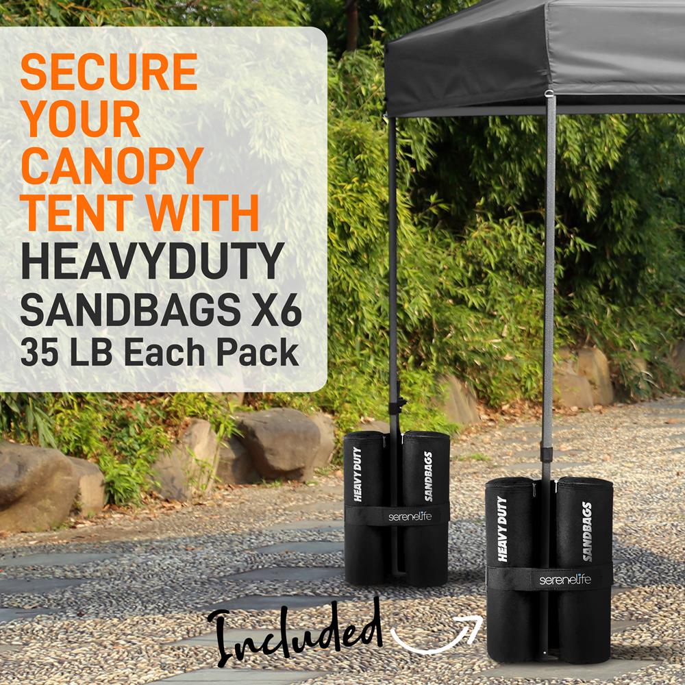 product image number 4 for SereneLife Tent Commercial Instant Shelter Slgz20Gy