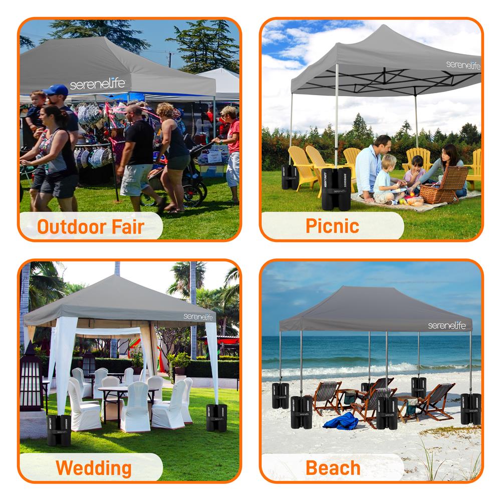 product image number 5 for SereneLife Tent Commercial Instant Shelter Slgz20Gy