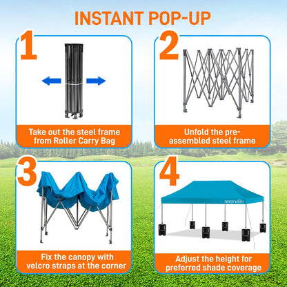 product image number 2 for SereneLife Tent Commercial Instant Shelter