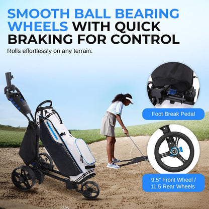 3-Wheel Golf Electric Trolley