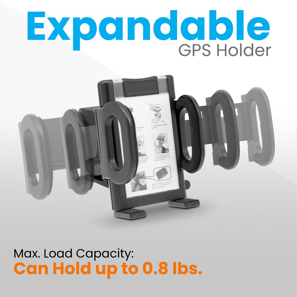 product image number 3 for SereneLife Golf Push Cart Gps Holder