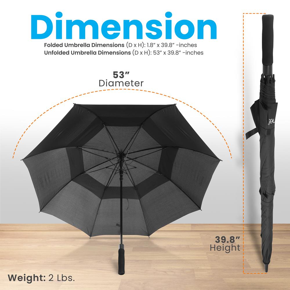 product image number 2 for SereneLife Automatic Golf Umbrella