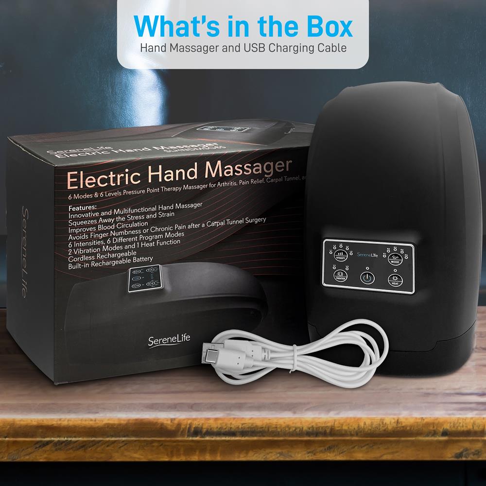 product image number 8 for SereneLife Therapeutic Hand Massager