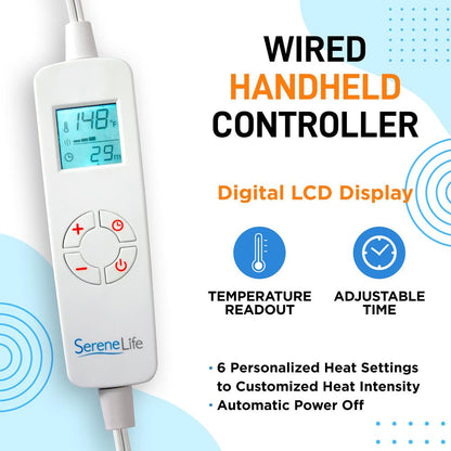 product image number 4 for SereneLife Electric Heating Pad