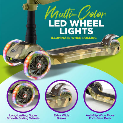 product image number 3 for SereneLife Mini Kids Toy Scooter