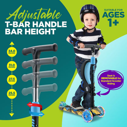 product image number 4 for SereneLife Mini Kids Toy Scooter