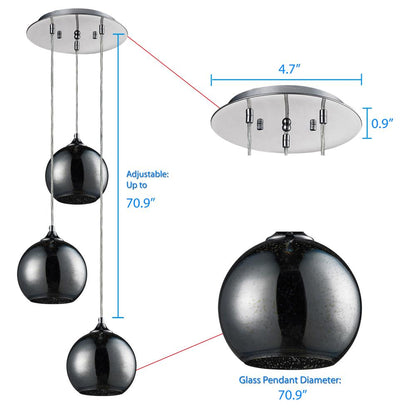 product image number 4 for SereneLife Ceiling Pendant Hanging Light Fixture