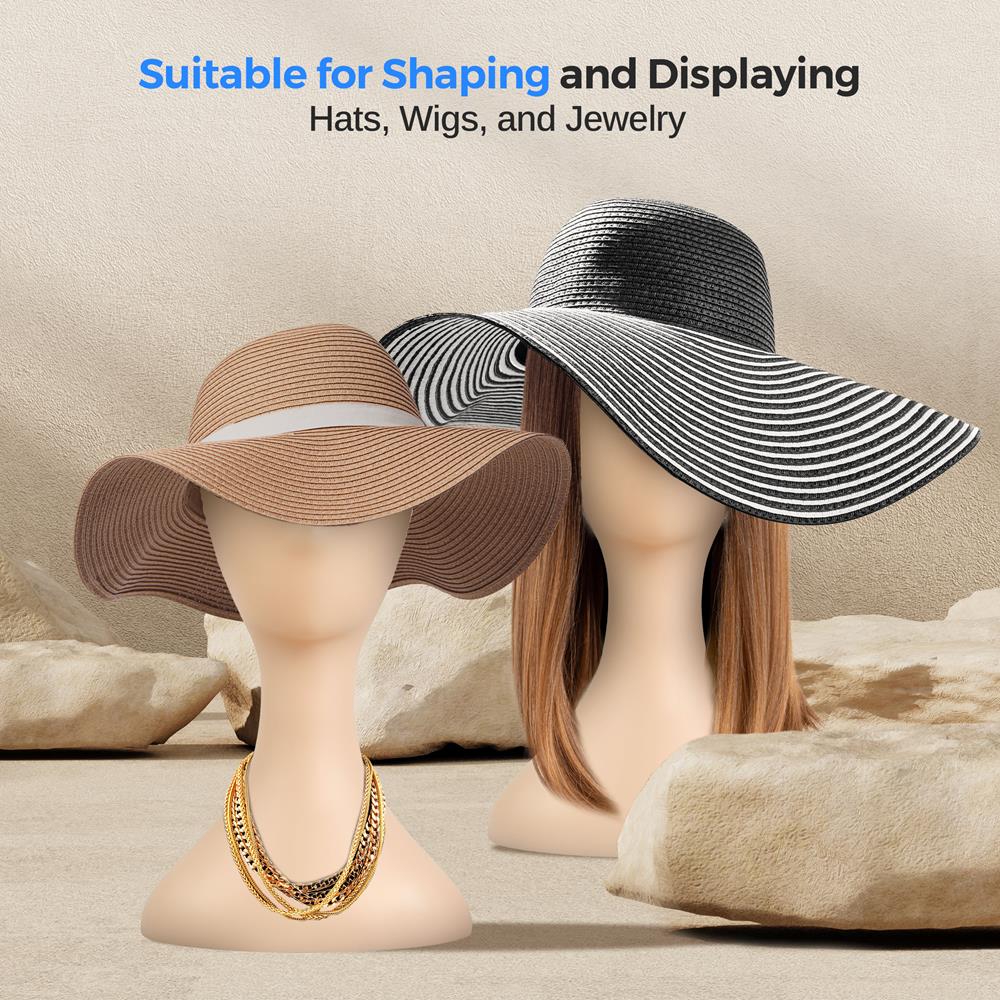 product image number 4 for SereneLife Female Mannequin Head