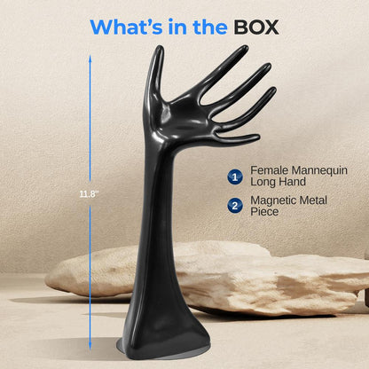 product image number 2 for SereneLife Female Mannequin Hand Display Holder Sta