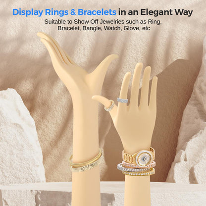 product image number 4 for SereneLife Female Mannequin Hand Display Holder Sta