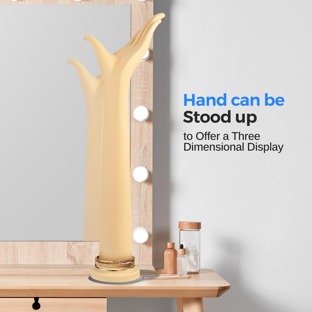 product image number 5 for SereneLife Female Mannequin Hand Display Holder Sta